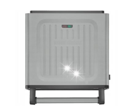 George Foreman Elektrikli Izgara (1500 W, Yapışmaz Yüzey, Gümüş)