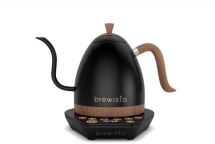 Brewista Artisan Dijital Kontrollü Gooseneck Su Isıtıcı / Kettle (1.0 Litre, Mat Siyah)