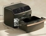 Cosori Dual Blaze TwinFry Compact CAF-TF801 Çift Rezistanslı Akıllı Airfryer (8.6 Litre, Siyah / Rose Gold) - Görsel 4
