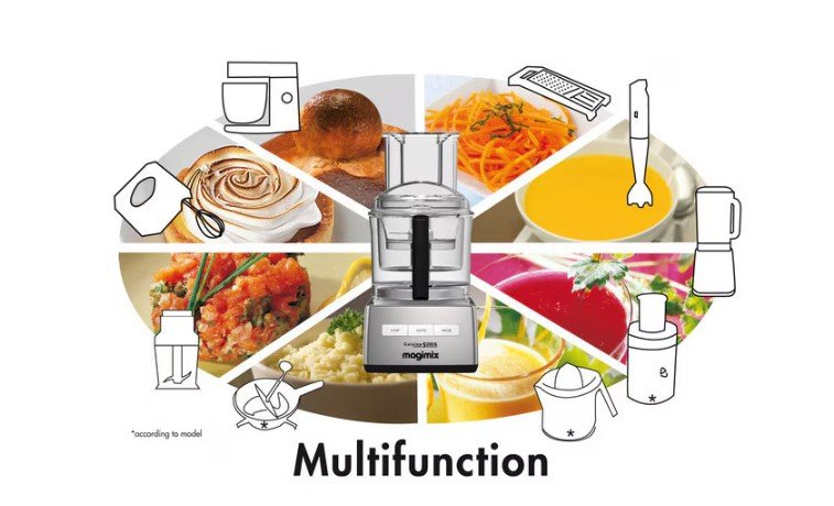 Magimix CS5200XL Çok Fonksiyonlu 2