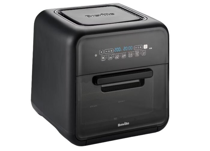 Breville VDF127X-DIM Çok Fonksiyonlu Dijital Airfryer ve Sıcak Hava Fırını (10.6 Litre, 2000W, Siyah) - Görsel 4