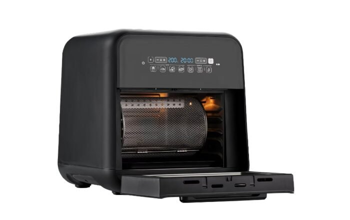 Breville VDF127X-DIM Çok Fonksiyonlu Dijital Airfryer ve Sıcak Hava Fırını (10.6 Litre, 2000W, Siyah) - Görsel 3