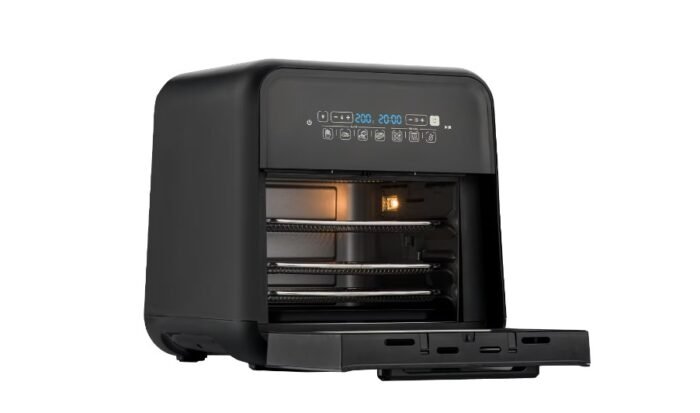 Breville VDF127X-DIM Çok Fonksiyonlu Dijital Airfryer ve Sıcak Hava Fırını (10.6 Litre, 2000W, Siyah) - Görsel 2