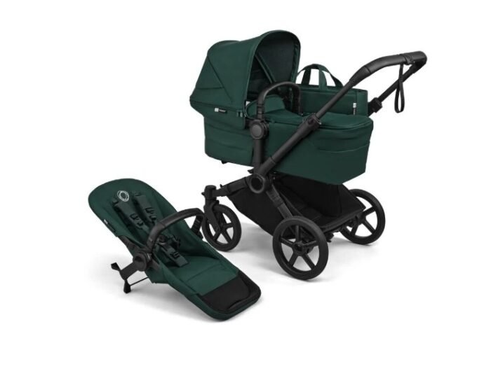 Bugaboo Donkey 6 Complete 2'si 1 Arada Genişletilebilir Bebek Arabası (Siyah / Yeşil, 16.2 kg) - Görsel 5