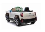 Mini Aceman Concept 12V 4 Motorlu Uzaktan Kumandalı Çocuk Akülü Araba (Beyaz) - Görsel 5