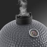 Landmann Kamado Charcoal Grill (Seramik gövdeli, 33 cm pişirme yüzeyine sahip kompakt mangal/barbekü) - Görsel 3