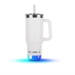 HidrateSpark PRO 2 Akıllı Termos Bardak (887 ml, Beyaz, Sıvı Tüketim Takipli) - Görsel 5