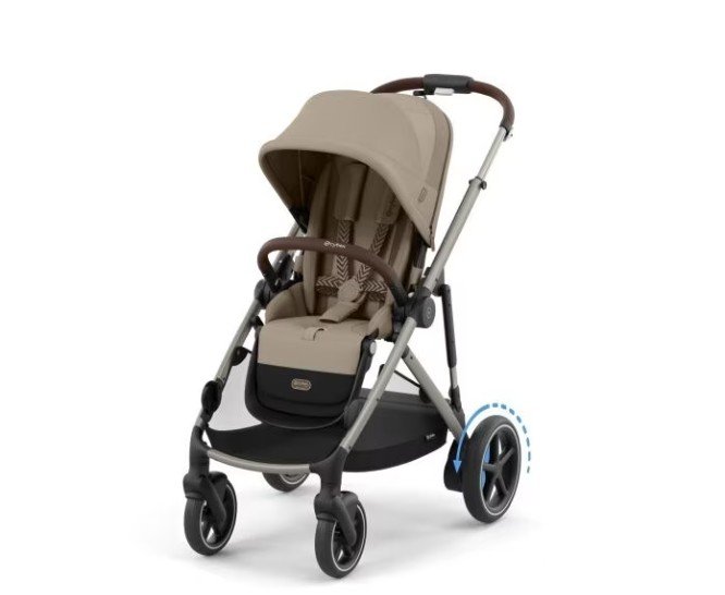 Ekran görüntüsü 2026-08-15 224000 Cybex e-Gazelle S Elektrikli 2 si 1 Arada Bebek Arabası (Badem Beji, 14 kg) - Görsel 1