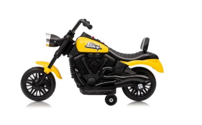 STAR Çocuk Elektrikli Motorsikleti (Sarı)-6V - Görsel 6