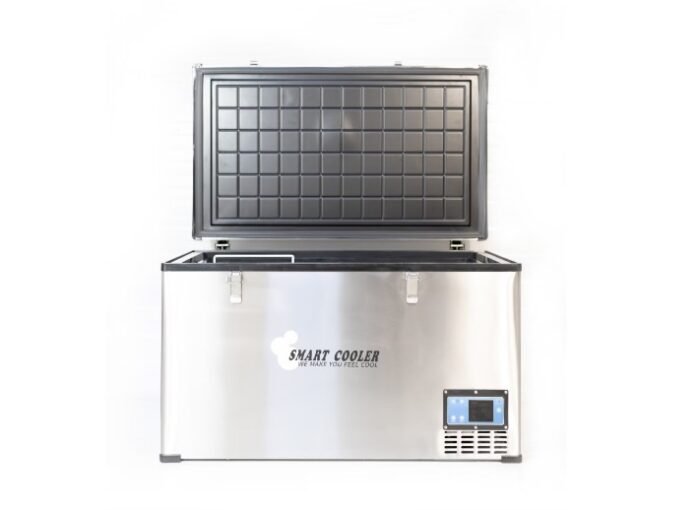 SMART COOLER 110 Litre Kompresörlü Araç Buzdolabı (12V / 24V / 220V, LCD Ekran, Bluetooth) - Görsel 4