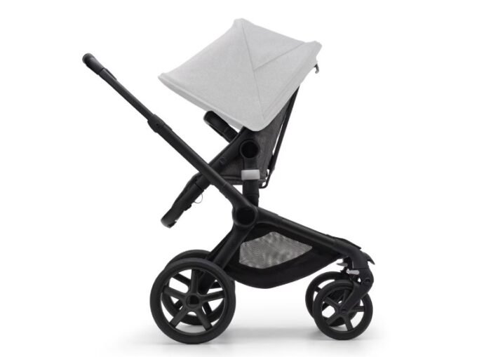 Bugaboo Fox 5 2'si 1 Arada Kişiselleştirilebilir Bebek Arabası (Siyah / Gri Melanj) - Görsel 5