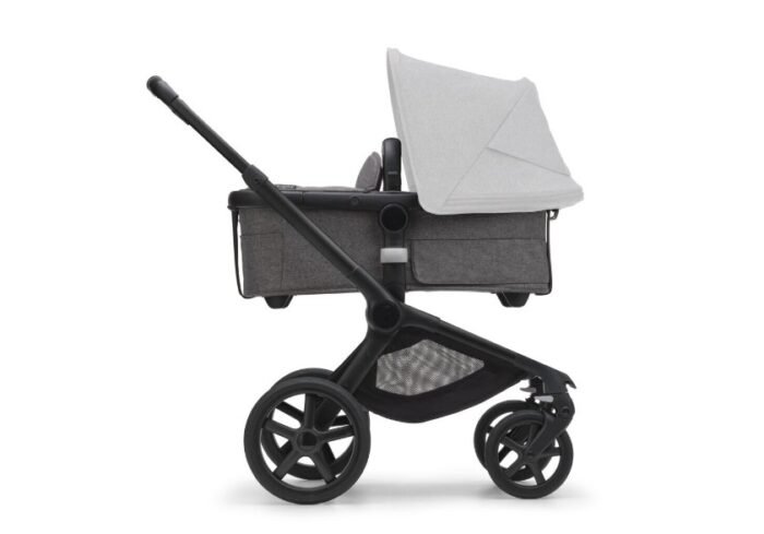 Bugaboo Fox 5 2'si 1 Arada Kişiselleştirilebilir Bebek Arabası (Siyah / Gri Melanj) - Görsel 4