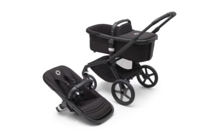 Bugaboo Fox 5 2'si 1 Arada Kişiselleştirilebilir Bebek Arabası (Siyah / Midnight Black)