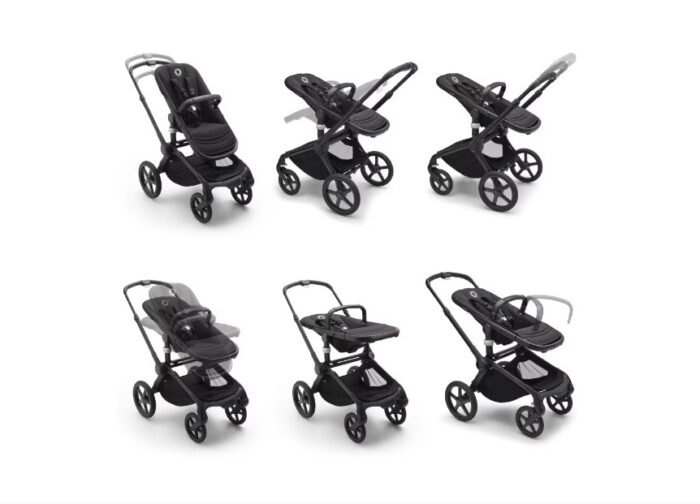 Bugaboo Fox 5 2'si 1 Arada Kişiselleştirilebilir Bebek Arabası (Siyah / Midnight Black) - Görsel 3
