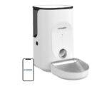 DOGNESS F16 Şarj Edilebilir Akıllı Otomatik Mama Kabı (4 L, 5000 mAh Pil, Wi-Fi, Paslanmaz Çelik Kase, Beyaz) - Görsel 2