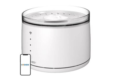 Dogness D07 Wi-Fi Destekli Akıllı Evcil Hayvan Su Pınarı (1.8 L, UV Sterilizasyonlu, Beyaz)