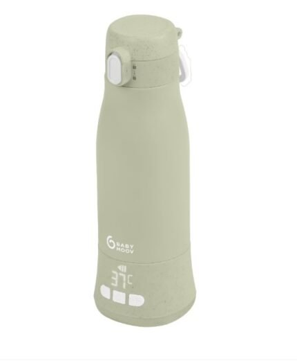 Babymoov Moov & Feed Taşınabilir ve Kablosuz Biberon Isıtıcı (Adaçayı Yeşili / Sage)