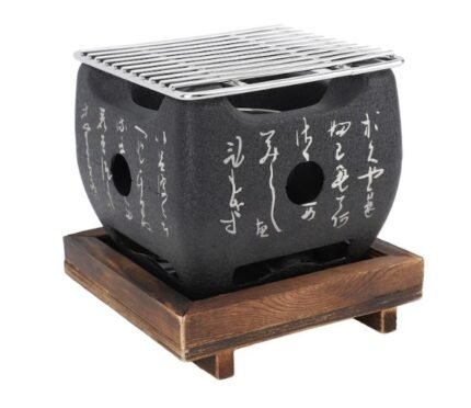 Japon Tipi Masa Üstü Kömürlü Izgara ve Yakiniku Mangalı (Küçük Boy / Taşınabilir)