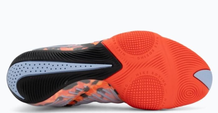 Nike HyperKo 3 SE Boks Ayakkabısı - Siyah / Parlak Kırmızı / Alüminyum- 41 Numara - Görsel 2