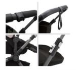 Bugaboo Donkey 5 Twin İkiz Bebek Arabası - Siyah / Orman Yeşili (Black / Forest Green) - Görsel 3