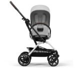 Cybex Eezy S Twist+2 Bebek Arabası - Fog Grey (360° Döner Koltuk, Tüm Zemin Tekerlekleri) - Görsel 5