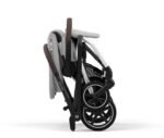 Cybex Eezy S Twist+2 Bebek Arabası - Fog Grey (360° Döner Koltuk, Tüm Zemin Tekerlekleri) - Görsel 2