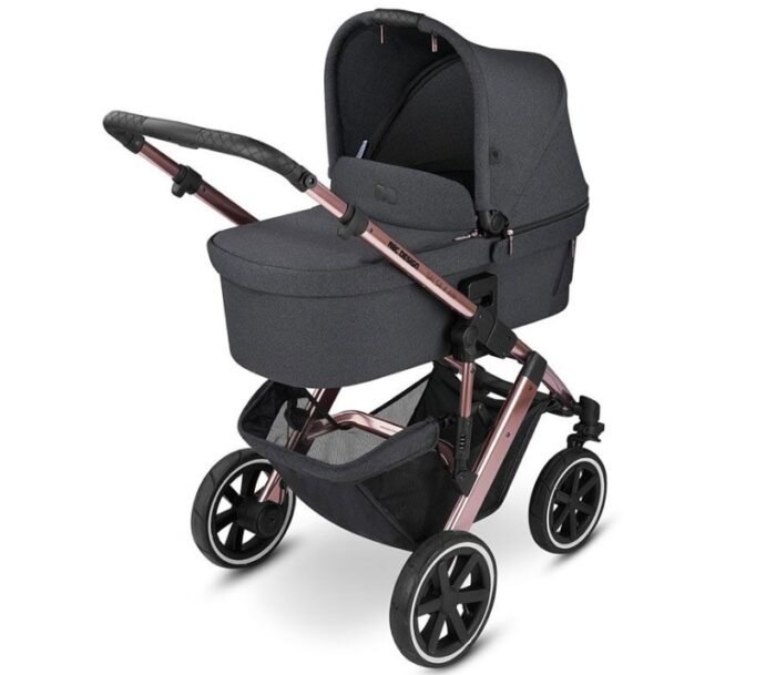ABC Design Salsa 4 Air Diamond Edition 2'si 1 Arada Bebek Arabası - Bubble - Görsel 8