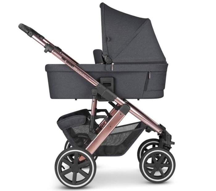 ABC Design Salsa 4 Air Diamond Edition 2'si 1 Arada Bebek Arabası - Bubble - Görsel 7