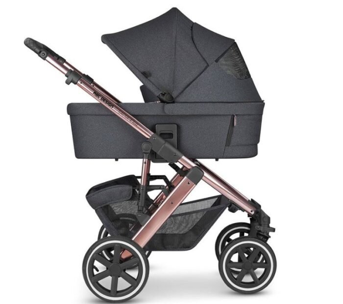 ABC Design Salsa 4 Air Diamond Edition 2'si 1 Arada Bebek Arabası - Bubble - Görsel 6