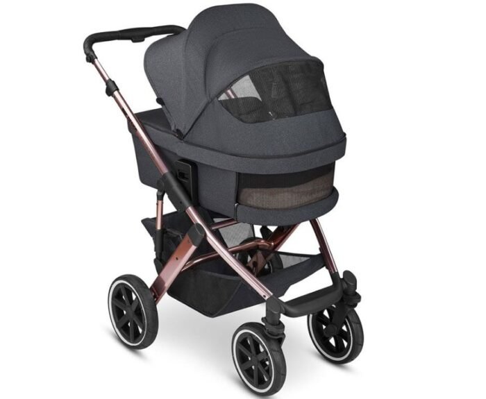 ABC Design Salsa 4 Air Diamond Edition 2'si 1 Arada Bebek Arabası - Bubble - Görsel 5