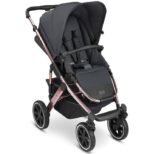 ABC Design Salsa 4 Air Diamond Edition 2'si 1 Arada Bebek Arabası - Bubble - Görsel 3