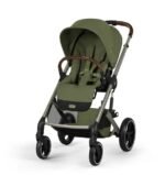 Cybex Gold Balios S Lux 2'si 1 Arada Bebek Arabası - Moss Green - Görsel 4