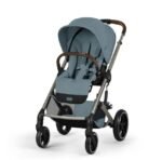 Cybex Gold Balios S Lux 2'si 1 Arada Bebek Arabası - Stormy Blue - Görsel 6