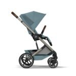 Cybex Gold Balios S Lux 2'si 1 Arada Bebek Arabası - Stormy Blue - Görsel 5