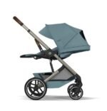 Cybex Gold Balios S Lux 2'si 1 Arada Bebek Arabası - Stormy Blue - Görsel 3