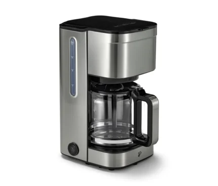 »Let's Brew Elegant« Filtre Kahve Makinesi, Gümüş