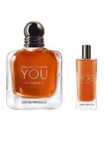 Armani Stronger With You Intensely 100ml + 15 ml Erkek Parfüm Seti - Görsel 2