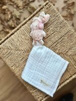 Asu Baby&Kids Ponpony Organik Pamuk Hediye Bebek Kiti - Görsel 3