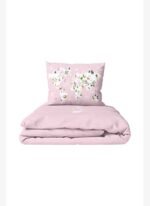 Casadora Baby Atlas Pembe %100 Organik Pamuk Tek Kişilik Çocuk Nevresim Takımı 100 x 200 cm - Görsel 2