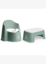 BabyBjörn Eğitici Koltuk Oturak & Safe Step Banyo Basamağı Deep Green