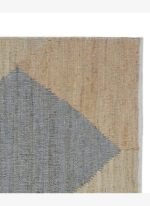 Yargıcı Baklava Desenli Jüt Dikdörtgen Halı(160x230 Cm) - Görsel 2
