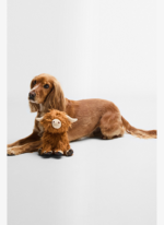Barbour Dog Highland Cow Köpek Oyuncağı BR11 Brown Classic - Görsel 2