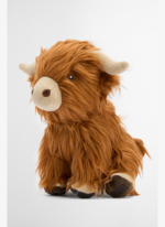 Barbour Dog Highland Cow Köpek Oyuncağı BR11 Brown Classic - Görsel 4