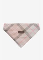 Barbour Tartan Köpek Bandanası BE91 Taupe-Pink Tartan - Görsel 2