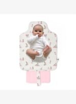 Deux Lapins Bebe Lapin Rose - Müslin Bebek Pratik Alt Açma Matı