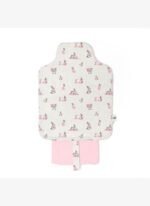 Deux Lapins Bebe Lapin Rose - Müslin Bebek Pratik Alt Açma Matı - Görsel 4