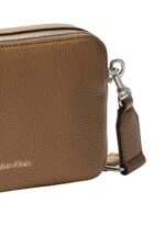 Calvin Klein Bej Kadın Çapraz Çanta WEBBING 2X STRAP CAMERA BAG - Görsel 3