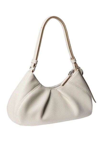 Calvin Klein Beyaz Kadın Omuz Çantası ENGRAVED HW SMALL BAG