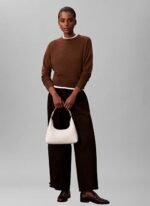 Calvin Klein Beyaz Kadın Omuz Çantası LV04F3298G2XB - Görsel 4