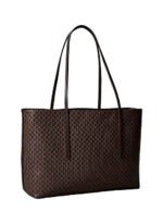 Calvin Klein Kahverengi Kadın Tote Çanta EMBLEM AOP TOTE W/ POUCH - Görsel 2